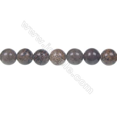 Artistic jasper round strand beads, Diameter 10 mm, Hole 1.2 mm, 40 beads/strand 15 ~ 16''