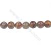 Crazy agate round strand beads in diameter 10 mm  hole diameter 1.5 mm  42 beads /strand 15 ~ 16 ''
