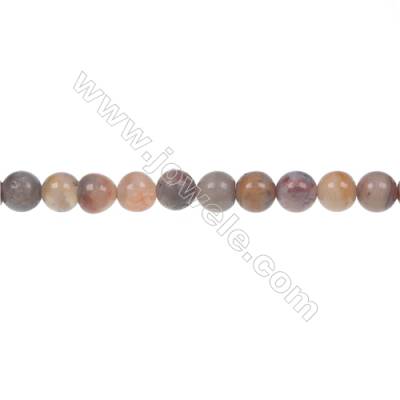 Crazy agate round strand beads in diameter 6 mm  hole diameter 1 mm  68 beads /strand 15 ~ 16 ''