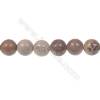 Picture jasper round strand beads, Diameter 10 mm, Hole 1.2 mm, 41 beads/strand 15 ~ 16''