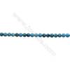 Imperial Jasper Round Beads Strand  Blue (dyed)  Diameter 6mm  Hole 0.8mm  about 66 beads/strand 15~16"