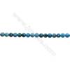 Imperial Jasper Round Beads Strand  Blue (dyed)  Diameter 8mm  Hole 1mm  about 50 beads/strand 15~16"