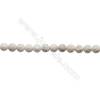 Howlite Round Beads Strand  Faceted  Diameter 12mm  Hole 1.2mm  about 33 beads/strand 15~16"