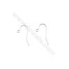 925 Sterling Silver Earring hook  Size 15x25mm  Pin 0.6mm Hole 1.5mm  90pcs/pack