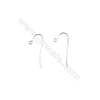 925 Sterling Silver Earring hook  Size 13x29mm  Pin 0.8mm  Hole 1.5mm  60pcs/pack