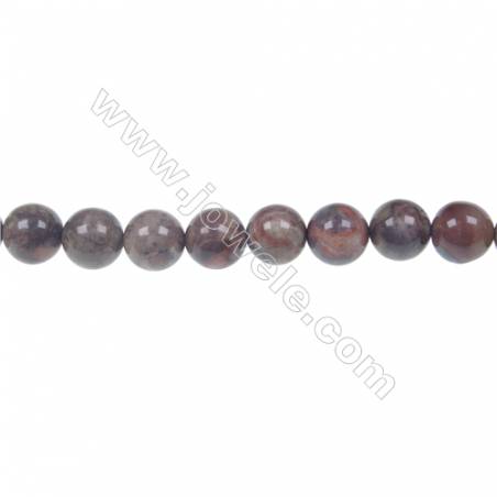 Wholesale rainforest agate round strand beads in diameter 8mm  hole 1mm  48 beads/strand  15~16‘’