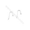 925 Sterling Silver Earring hook  Size 12x25mm  Pin 1mm  Hole 1.5mm  40pcs/pack