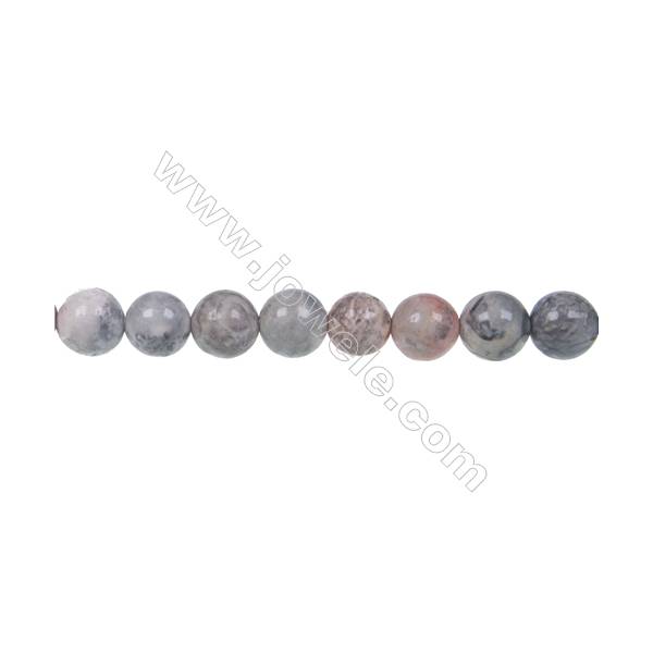 Sky eye jasper loose beads, Round, Diameter 4mm, Hole 1mm, 64 beads/strand, 15~16"
