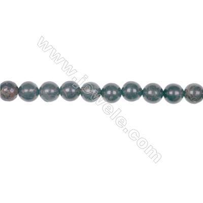 Natural 8mm golden black obsidian gemstone strand beads hole diameter 1mm  49 beads/strand 15~16‘’