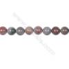 10mm Polychrome jasper bead strand   hole 1mm  39 beads/strand  15~16"