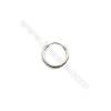 925 Sterling Silver Earring Hoop  Diameter 15mm  Thick 1.8mm  Pin 0.7mm  18pcs/pack