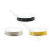 Brass Wire Silver Gold and Black，Wire Diameter 0.25mm  25Meters/Coil  10Coil/pack