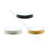 Brass Wire Silver Gold and Black，Wire Diameter 0.5mm  9Meters/Coil  10Coil/pack