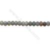 Natural Labradorite Beads Strand Abacus (Faceted)  Size 5x8mm  Hole 0.8mm  72pcs/strand 15~16"