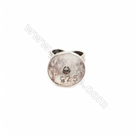 925 Sterling Silver Earnuts  Size 4x5mm  Hole 0.8mm  30pcs/pack