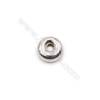 Sterling silver spacer beads  silver findings online supplies-E06S5   size 5.5x2.5mm hole 1.4mm 100pcs/pack