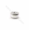 Sterling silver spacer beads  silver findings online supplies-E06S6   size 6.5x3.6mm hole 2.1mm 100pcs/pack