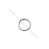 Fashion jewelry accessories wholesale sterling silver jump ring 1x8mm 100pcs/pack