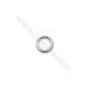 Wholesale Fashion jewelry accessories wholesale sterling silver jump ring online supplies 0.9x4.5mm 200pcs/pack