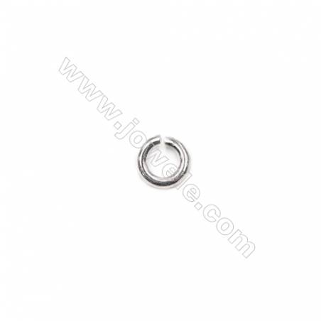 200pcs/pack sterling silver jump rings open ring for DIY jewelry making  0.9x4mm