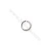 200pcs/pack sterling silver jump rings open ring for DIY jewelry making  0.8x4.5mm
