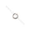 Wholesale jewelry accessories 925 sterling silver open jump ring 1x4mm 200pcs/pack