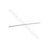 Jewelry findings 925 sterling silver flat head pin-A6S11 size 35x0.5x1.5mm 100pcs/pack
