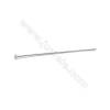 Wholesale silver findings 925 sterling silver flat headpins-A6S6 size 30x0.6x1.5mm 100pcs/pack