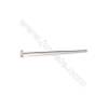925 sterling silver flat head pins for jewelry making-A6S3 size 15x0.5x1.5mm 300pcs/pack