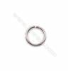 925 sterling silver open jump ring for necklace bracelet jewelry making 0.9x7mm 100pcs/pack