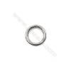 Jewelry findings 925 sterling silver closed jump ring  9x1.4mm 20pcs/pack