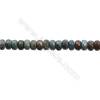 Natural Flower Agate Bead Strands  Abacus(Faceted)  Size 5x8mm  Hole 0.8mm  15~16"x1strand