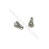 Thai Sterling Silver Beads  Badminton  Size 6x9mm  Hole 2mm 30pcs/pack
