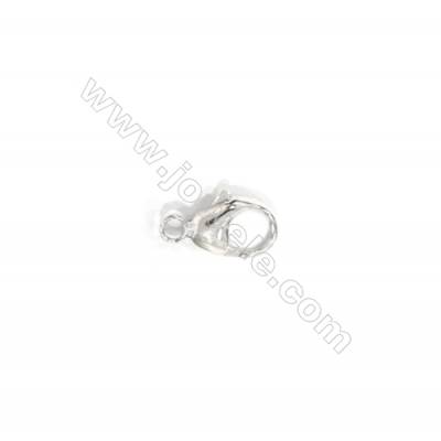 Lobster clasp in 925 sterling silver, 5x9 mm, x 30 pcs