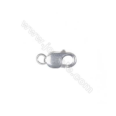 Sterling silver 925 lobster clasp, 4x10mm, x 30 pcs
