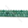 Perles Paon agate ronde sur fil  Taille 6mm de diamètre  trou 0.7mm x1fil 15~16"