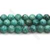 Natural Green Crackle Agate Bead Strands  Round(Faceted)  Diameter 16mm  Hole 1mm  15~16''/strand