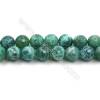 Perles Paon agate ronde à facette sur fil  Taille 14mm de diamètre  trou 1.0mm x1fil 15~16"