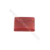 Natural red agate cabochon rectangle shape  Size 12x16mm 30pcs/pack