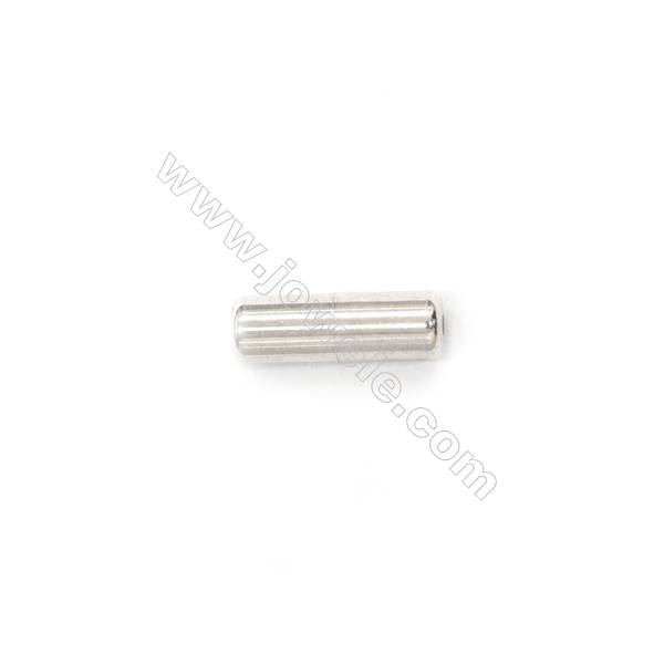 Wholesale 925 Sterling Silver Screw Clasp, 4x12 mm, x 10 pcs