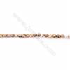 Faceted Natural Picture Jasper Beads Strand  Round  diameter 2mm   hole 0.4mm   about 179 beads/strand 15~16‘’