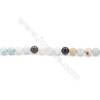 Natural Mix Colors Amazonite Beads Strands  Round  Diameter 6mm  Hole: 1mm  about 68 beads/strand  15~16‘’