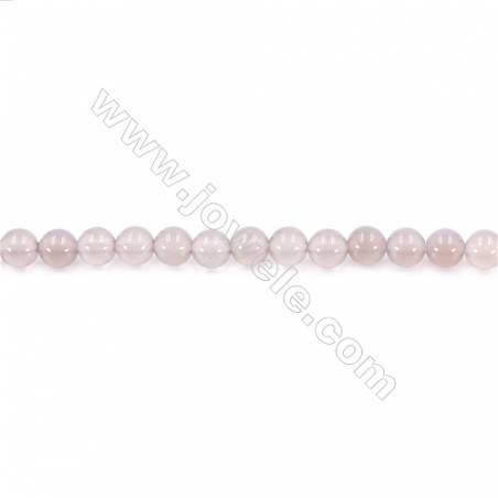Natural Grey Agate Beads Strand  Round  diameter 6mm  Hole: 1mm  about 62 beads/strand  15~16‘’