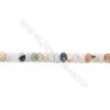 Natural Mix Color Amazonite Beads Strands  Abacus  Size 4x6mm  Hole: 1mm  about 92 beads/strand  15~16‘’