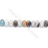 Natural Mix Color Amazonite Beads Strands  Abacus  Size 6x10mm  Hole: 1mm  about 61 beads/strand  15~16‘’