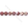 Frosted Noreena jasper Beads Strand  Round  Diameter 10mm  hole 1mm  about 41 beads/strand 15~16"