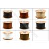 Braided Wire Nylon Threads  Brown Series  Wire Diameter 2.0mm 32 Meters / Coil