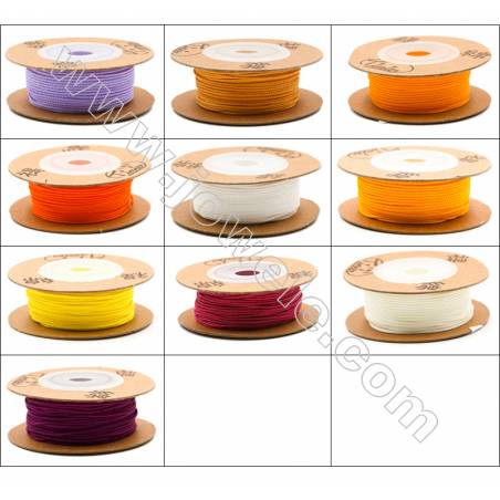 Multicolor Braided Wire Nylon Threads  821 Series  Wire Diameter 0.75mm 18 Meters / Coil