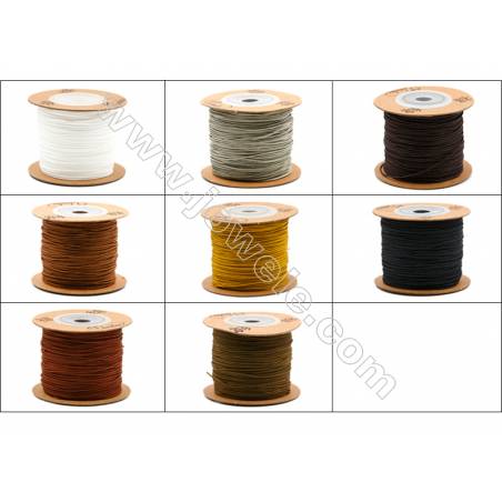 Braided Wire Nylon Threads  Brown 72 Series  Wire Diameter 0.8mm  82 Meters / Coil