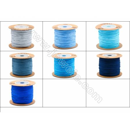 Braided Wire Nylon Threads  Blue 72 Series  Wire Diameter 0.8mm 82 Meters / Coil